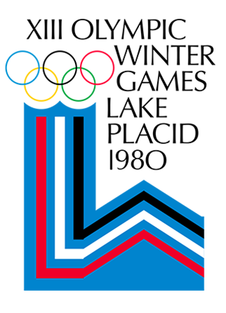 Olympics logo Lake Placid  USA 1980 winter